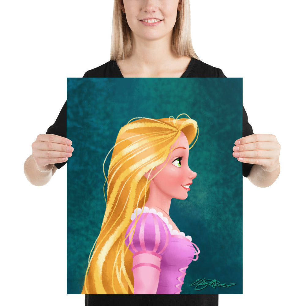 "Princess Profile Sunshine" | Signed and Numbered Edition