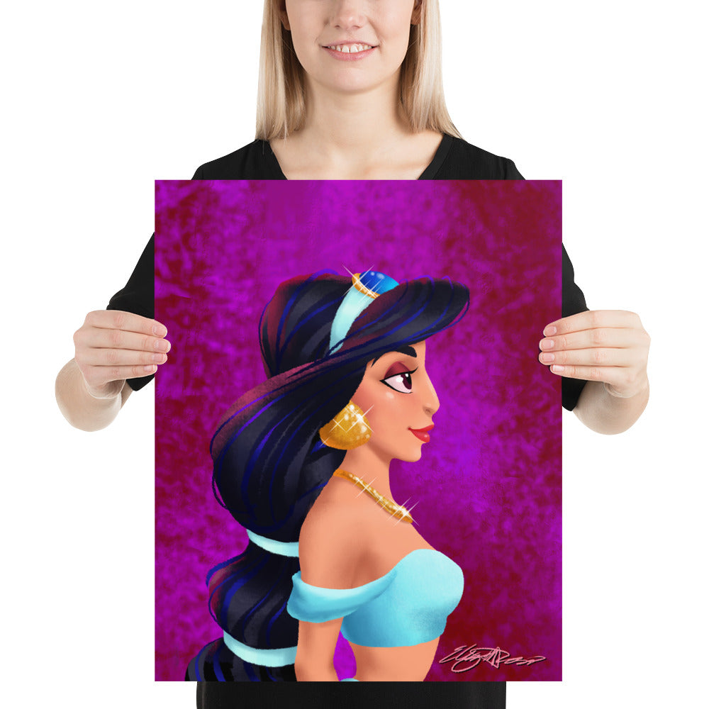 "Princess Profile Jaz" | Signed and Numbered Edition